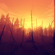 Even devastation can be beautiful in the lush wilderness of Firewatch